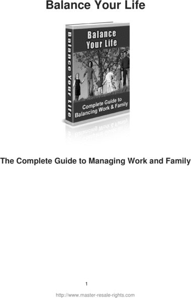 Product picture Balance Your Life